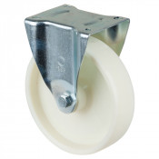 Roulette Fixe Charge Lourde Plastique - Ø200mm - 400kg