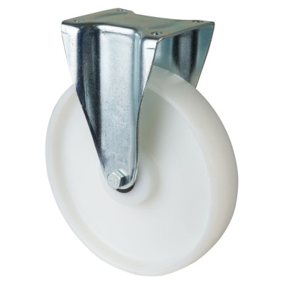 Roulette Fixe Charge Lourde Plastique - Ø250mm - 600kg
