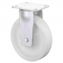 Roulette Fixe Charge Lourde Plastique - Ø85mm - 1200kg