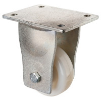 Roulette Fixe Charge Lourde Polyamide - Ø100mm - 300kg Roulette Fixe Charge Lourde Polyamide - Ø100mm - 300kg