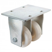 Roulette Fixe Charge Lourde Polyamide - Ø100mm - 900kg