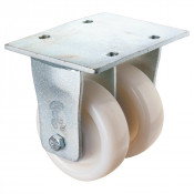 Roulette Fixe Charge Lourde Polyamide - Ø125mm - 1400kg
