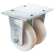 Roulette Fixe Charge Lourde Polyamide - Ø125mm - 1400kg