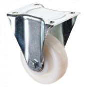 Roulette Fixe Charge Lourde Polyamide - Ø125mm - 600kg