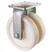 Roulette Fixe Charge Lourde Polyamide - Ø300mm - 4000kg