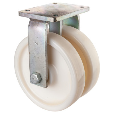 Roulette Fixe Charge Lourde Polyamide - Ø300mm - 4000kg