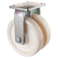Roulette Fixe Charge Lourde Polyamide - Ø300mm - 4000kg
