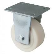 Roulette Fixe Charge Lourde Polyamide moulé - Ø125mm - 900kg