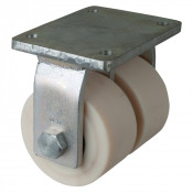 Roulette Fixe Charge Lourde Polyamide moulé - Ø150mm - 5000kg