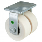 Roulette Fixe Charge Lourde Polyamide moulé - Ø200mm - 5000kg