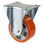Roulette Fixe Charge Lourde Polyuréthane - Ø125mm - 450kg