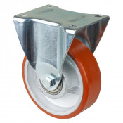 Roulette Fixe Charge Lourde Polyuréthane - Ø150mm - 450kg