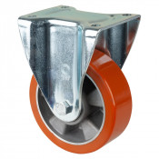 Roulette Fixe Charge Lourde Polyuréthane - Ø150mm - 550kg