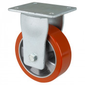 Roulette Fixe Charge Lourde Polyuréthane - Ø150mm - 550kg