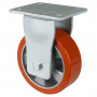 Roulette Fixe Charge Lourde Polyuréthane - Ø150mm - 550kg