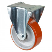 Roulette Fixe Charge Lourde Polyuréthane - Ø150mm - 600kg