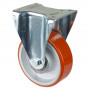 Roulette Fixe Charge Lourde Polyuréthane - Ø150mm - 600kg