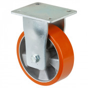 Roulette Fixe Charge Lourde Polyuréthane - Ø160mm - 600kg