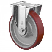 Roulette Fixe Charge Lourde Polyuréthane - Ø200mm - 1000kg