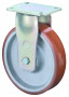 Roulette Fixe Charge Lourde Polyuréthane - Ø200mm - 1000kg