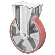 Roulette Fixe Charge Lourde Polyuréthane - Ø200mm - 600kg