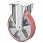 Roulette Fixe Charge Lourde Polyuréthane - Ø200mm - 600kg
