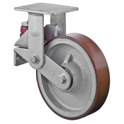Roulette Fixe Charge Lourde Polyuréthane - Ø200mm - 600kg
