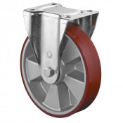 Roulette Fixe Charge Lourde Polyuréthane - Ø200mm - 800kg