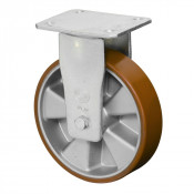 Roulette Fixe Charge Lourde Polyuréthane - Ø200mm - 800kg