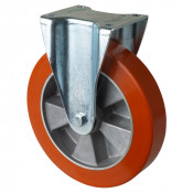 Roulette Fixe Charge Lourde Polyuréthane - Ø250mm - 1000kg