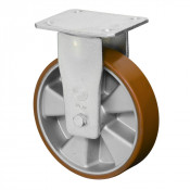 Roulette Fixe Charge Lourde Polyuréthane - Ø250mm - 1000kg