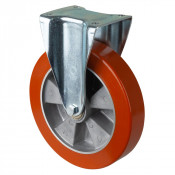 Roulette Fixe Charge Lourde Polyuréthane - Ø250mm - 600kg