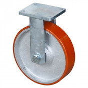 Roulette Fixe Charge Lourde Polyuréthane - Ø300mm - 2000kg