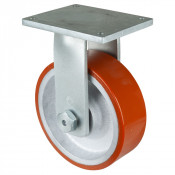 Roulette Fixe Charge Lourde Polyuréthane - Ø300mm - 2800kg