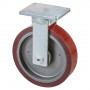 Roulette Fixe Charge Lourde Polyuréthane - Ø400mm - 3500kg