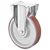 Roulette Fixe Charge Lourde Polyuréthane - Ø82mm - 650kg