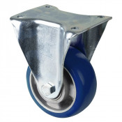 Roulette Fixe Charge Lourde Polyuréthane moulé Besothane - Ø125mm - 450kg