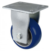 Roulette Fixe Charge Lourde Polyuréthane moulé Besothane - Ø125mm - 450kg