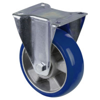 Roulette Fixe Charge Lourde Polyuréthane moulé Besothane - Ø160mm - 600kg