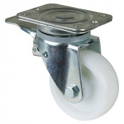 Roulette Pivotante à frein Charge Lourde Plastique - Ø125mm - 600kg