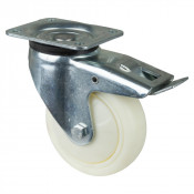 Roulette Pivotante à frein Charge Lourde Plastique - Ø150mm - 650kg