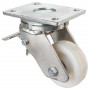 Roulette Pivotante à frein Charge Lourde Polyamide - Ø100mm - 450kg