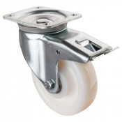 Roulette Pivotante à frein Charge Lourde Polyamide - Ø160mm - 800kg