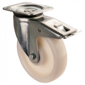 Roulette Pivotante à frein Charge Lourde Polyamide - Ø200mm - 1000kg
