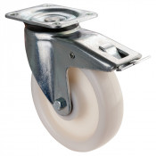 Roulette Pivotante à frein Charge Lourde Polyamide - Ø200mm - 1200kg