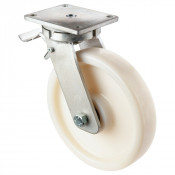 Roulette Pivotante à frein Charge Lourde Polyamide - Ø300mm - 2000kg