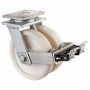 Roulette Pivotante à frein Charge Lourde Polyamide - Ø300mm - 4000kg