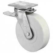 Roulette Pivotante à frein Charge Lourde Polyamide moulé - Ø150mm - 2000kg