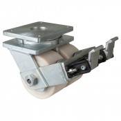 Roulette Pivotante à frein Charge Lourde Polyamide moulé - Ø150mm - 5000kg