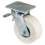 Roulette Pivotante à frein Charge Lourde Polyamide moulé - Ø200mm - 2000kg